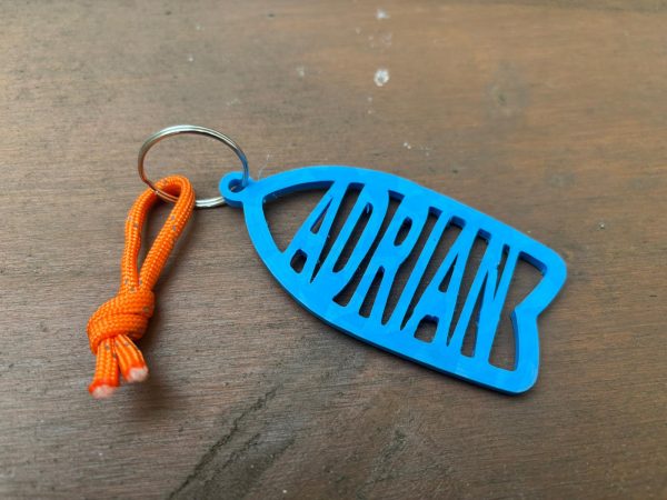 Llavero "NAMETAG" Tabla de Surf - Imagen 3